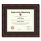 ArtToFrames 14x17 inch Diploma Frame - Framed with Black and Gold Mats, Comes with Regular Acrylic and Sawtooth Hanger for Wall Hanging (D-14x17)
